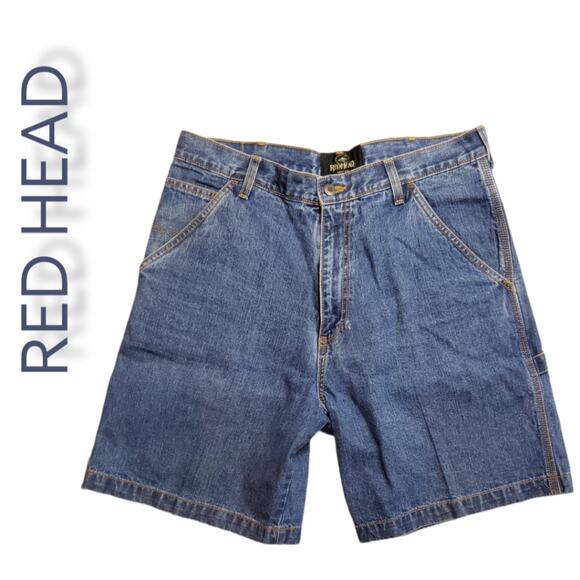 Red Head Men's denim shorts. Size 34. 1 slight blemish at zipper. See ph… - Picture 1 of 6